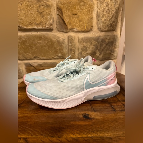 Nike Air Zoom Arcadia SE GS Glacier Blue Pink Melon Sneakers Y6.5/Women’s 8.5 - Picture 3 of 9